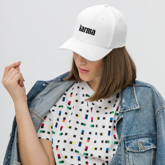 Karma Collection Structured Twill Cap