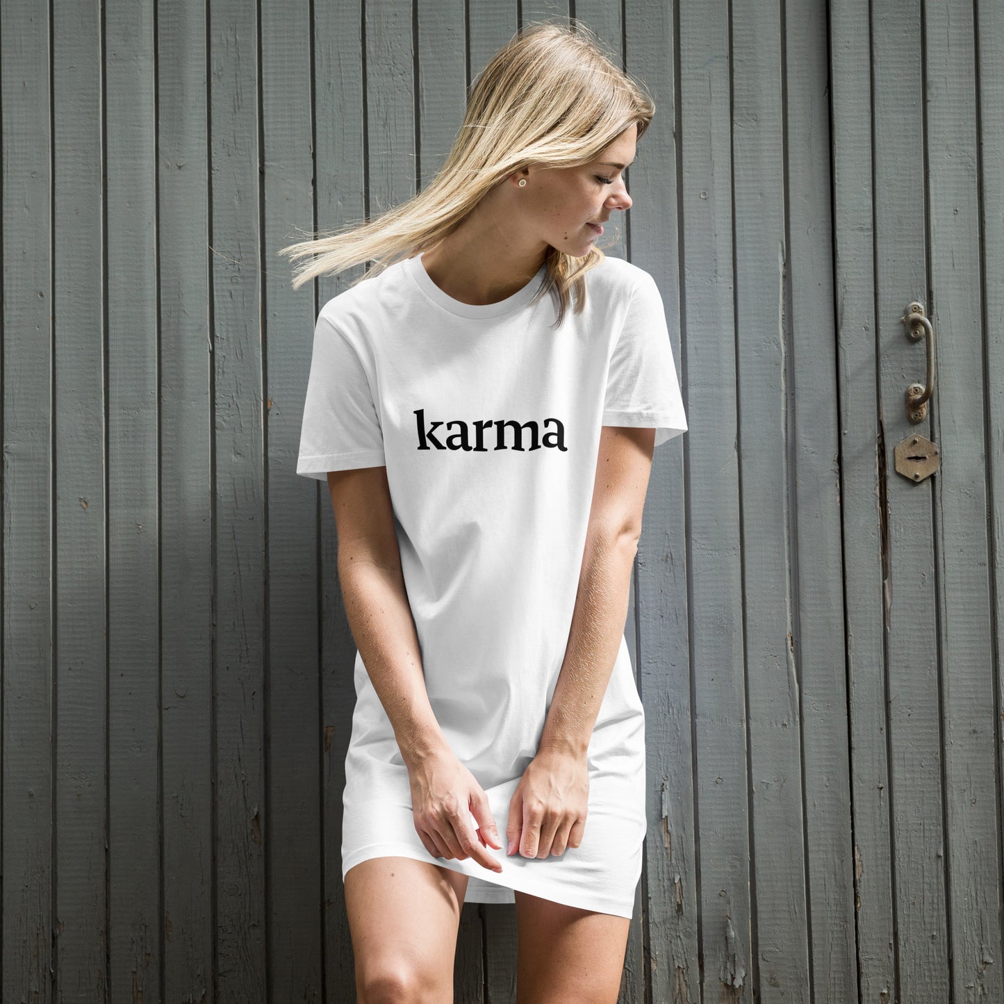 Karma Collection Organic cotton t-shirt dress