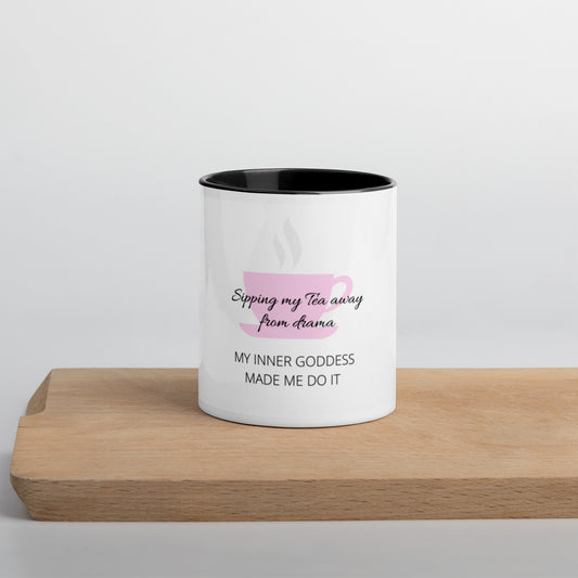 Inner Goddess Collection Mug with Color Inside