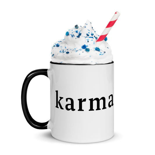 Karma Collection Mug with Color Inside