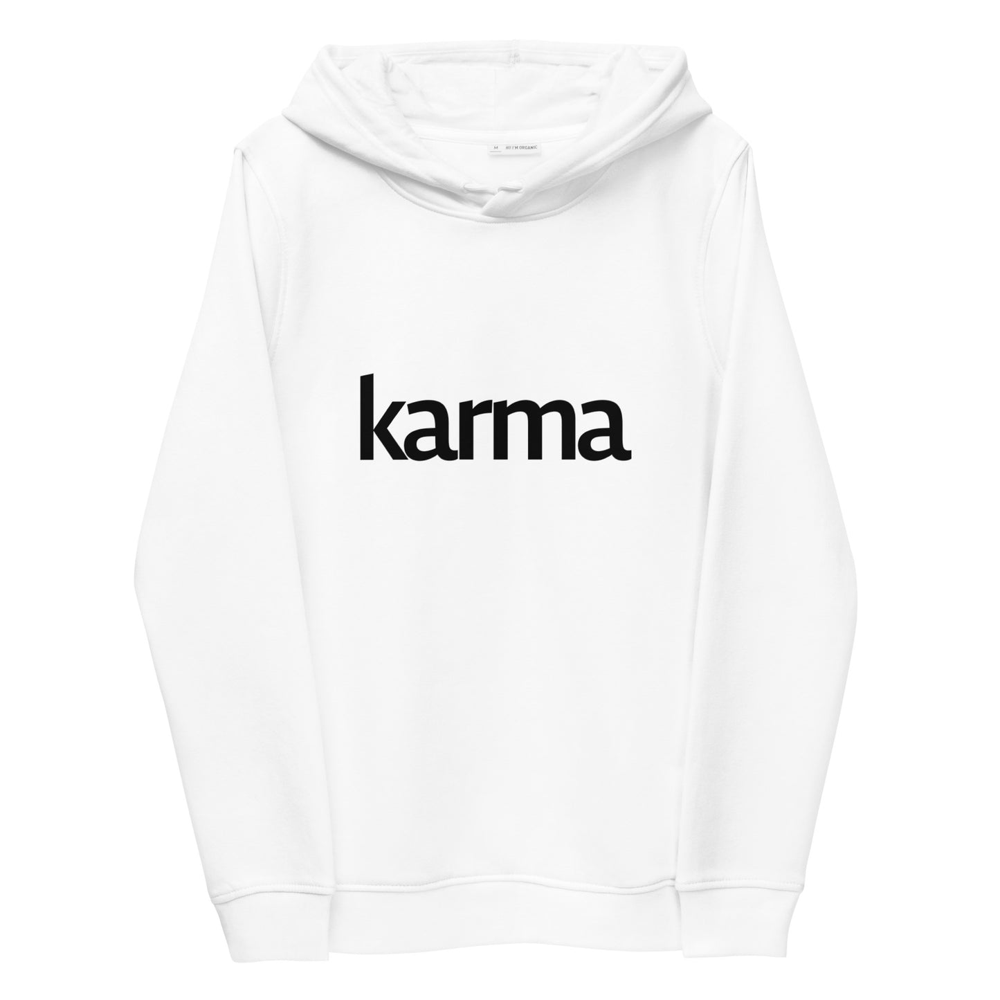 Karma Collection Women's eco fitted hoodie