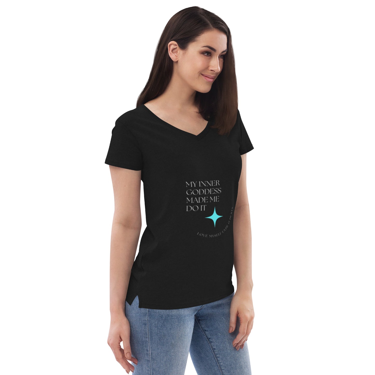 Inner Goddess Collection Women’s v-neck t-shirt